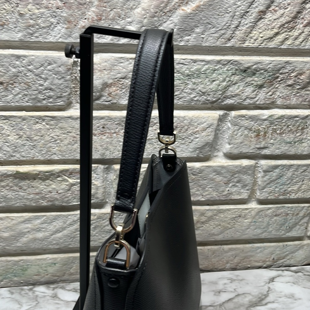KATE SPADE Darcy Small Black Bucket Bag in EUC - Picture 5 of 16
